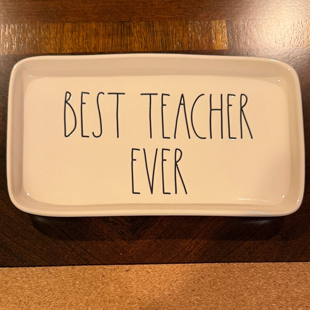 Rae Dunn Artisan Collection White Tray